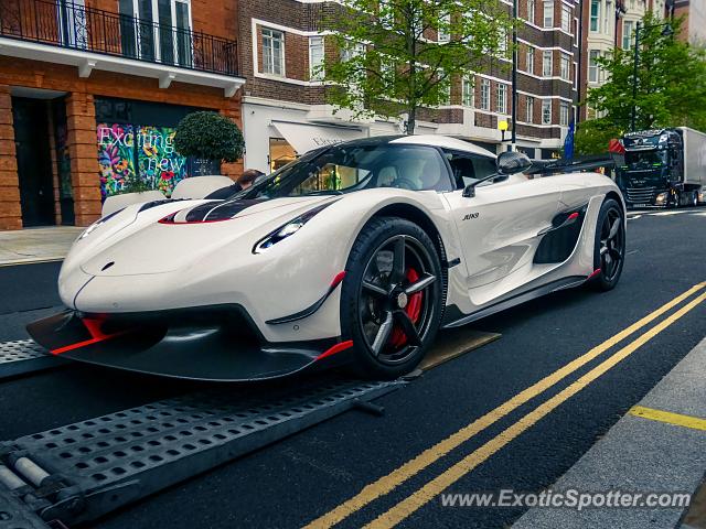 Koenigsegg Regera spotted in London, United Kingdom