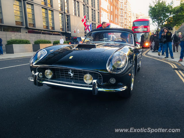 Ferrari California spotted in London, United Kingdom