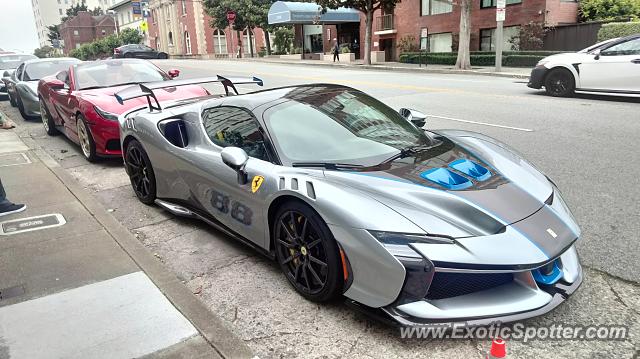 Ferrari SF90 Stradale spotted in San Francisco, California