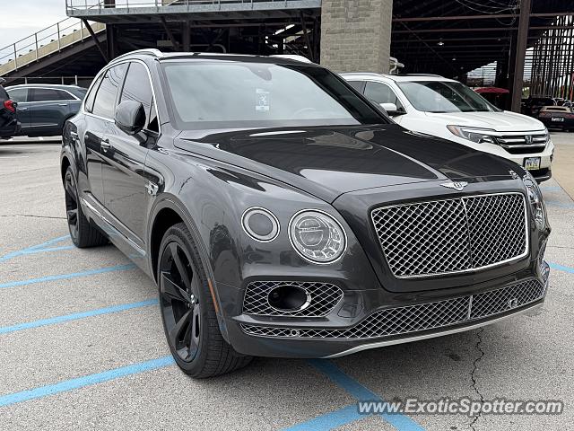 Bentley Bentayga spotted in Indianapolis, Indiana