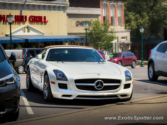 Mercedes SLS AMG spotted in Bloomington, Indiana