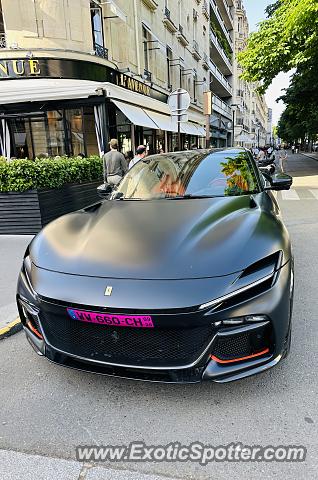 Ferrari Monza SP1 spotted in París, France