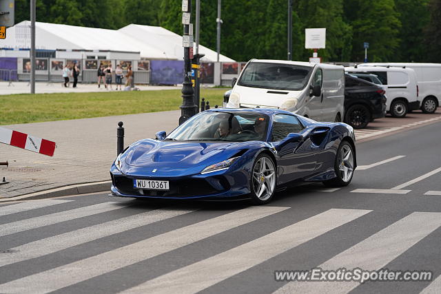 Ferrari F8 Tributo spotted in Warsaw, Poland