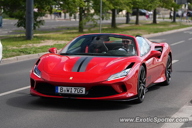 Ferrari F8 Tributo spotted in Warsaw, Poland