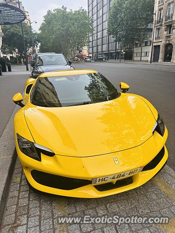 Ferrari SF90 Stradale spotted in París, France