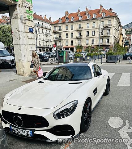 Mercedes SLS AMG spotted in Grenoble, France