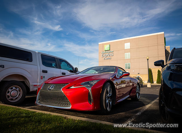 Lexus LC 500 spotted in Granger, Indiana