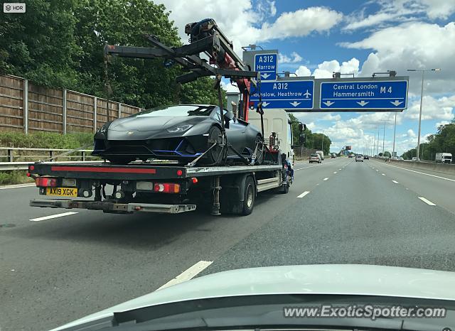 Lamborghini Huracan spotted in London, United Kingdom
