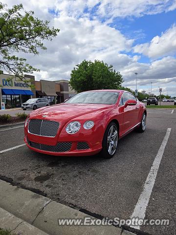 Bentley Continental spotted in Sioux Falls, South Dakota