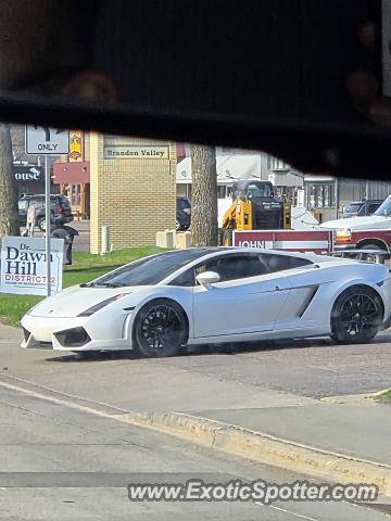 Lamborghini Gallardo spotted in Brandon, South Dakota