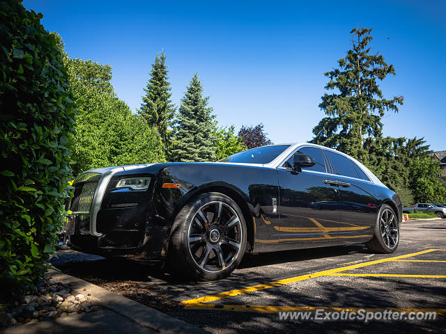 Rolls-Royce Ghost spotted in South Bend, Indiana