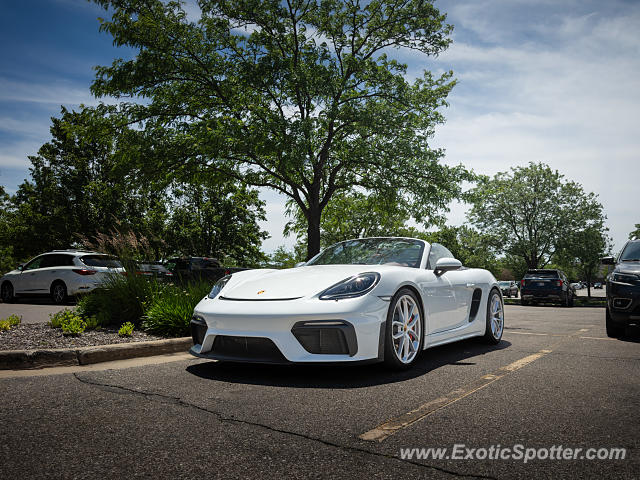 Porsche Cayman GT4 spotted in Granger, Indiana