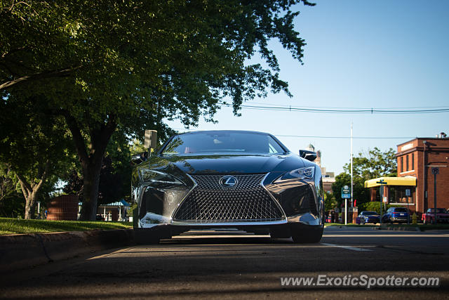 Lexus LC 500 spotted in Saint Joseph, Michigan