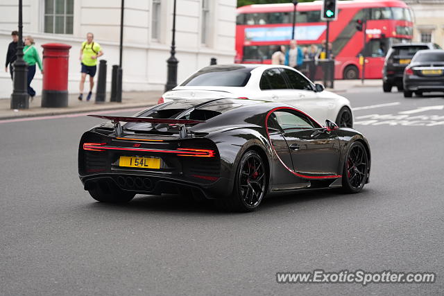 Bugatti Chiron spotted in London, United Kingdom