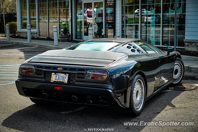 Bugatti EB110 spotted in North Salem, New York