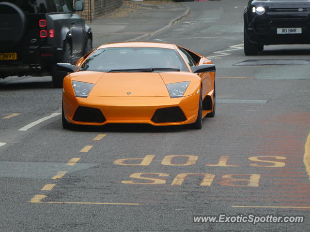 Lamborghini Murcielago spotted in Alderley Edge, United Kingdom