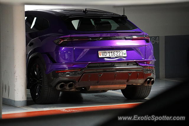 Lamborghini Urus spotted in Annecy, France