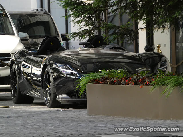 Ferrari Monza SP2 spotted in London, United Kingdom