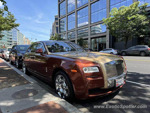 Rolls-Royce Ghost spotted in Washington DC, United States