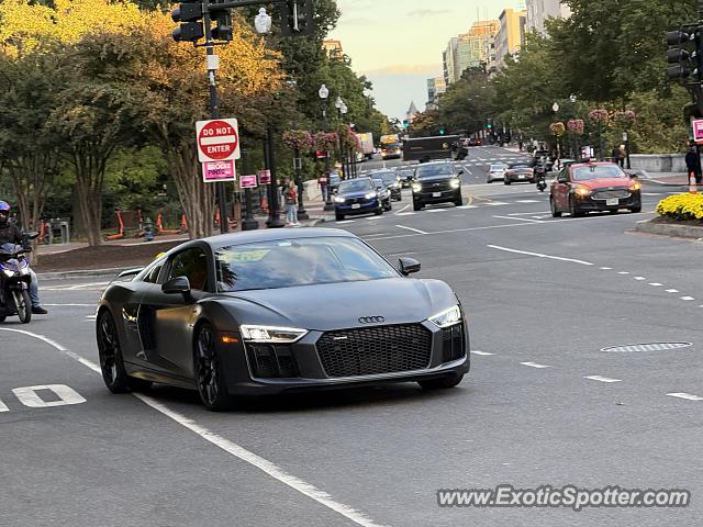 Audi R8 spotted in Washington DC, United States