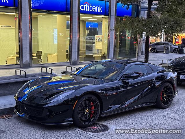 Ferrari 812 Superfast spotted in Washington DC, United States