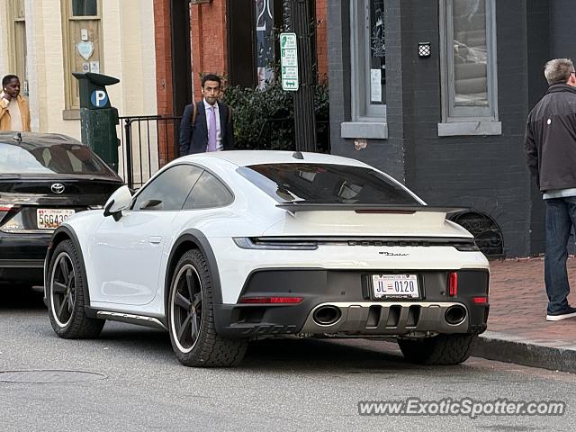 Porsche 911 spotted in Washington DC, United States