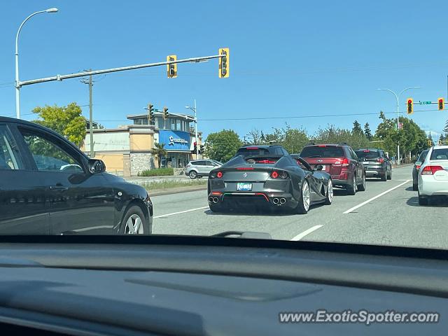 Ferrari 812 Superfast spotted in Surrey BC, Canada