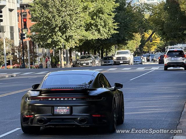 Porsche 911 Turbo spotted in Washington DC, United States