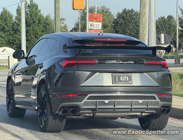 Lamborghini Urus spotted in Greenwood, Indiana