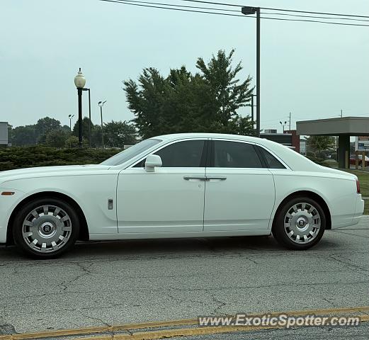 Rolls-Royce Ghost spotted in Greenwood, Indiana