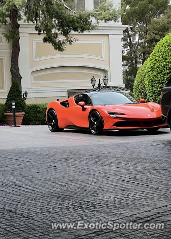 Ferrari SF90 Stradale spotted in Las Vegas, Nevada