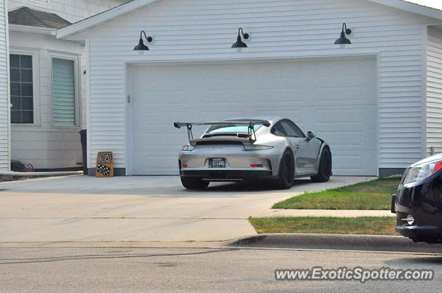 Porsche 911 GT3 spotted in Elkhart Lake, Wisconsin