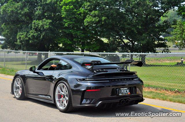Porsche 911 GT3 spotted in Elkhart Lake, Wisconsin