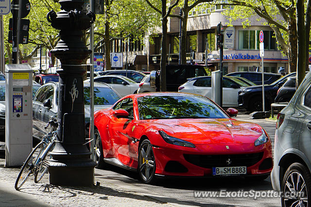Ferrari Portofino spotted in Berlin, Germany