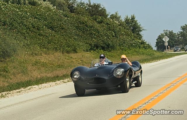 Jaguar Advanced Lightweight spotted in Elkhart Lake, Wisconsin