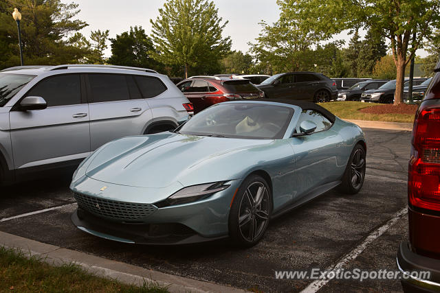 Ferrari Roma spotted in Elkhart Lake, Wisconsin