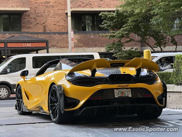 Mclaren 765LT spotted in Washington DC, United States