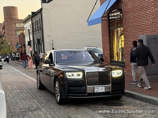 Rolls-Royce Phantom spotted in Washington DC, United States