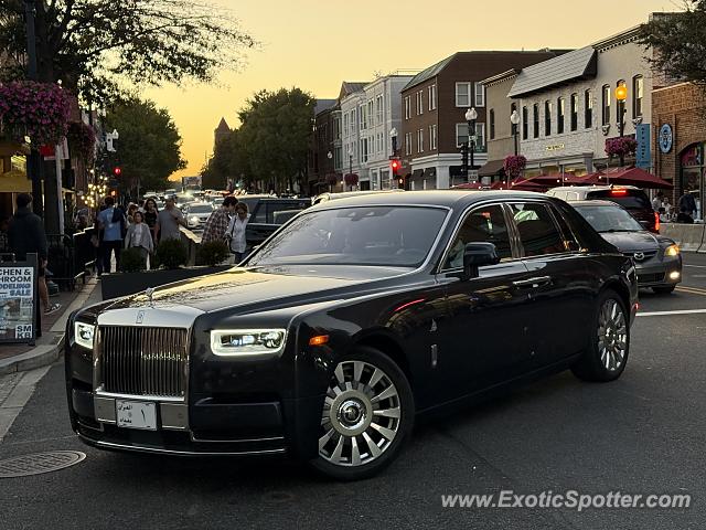Rolls-Royce Phantom spotted in Washington DC, United States