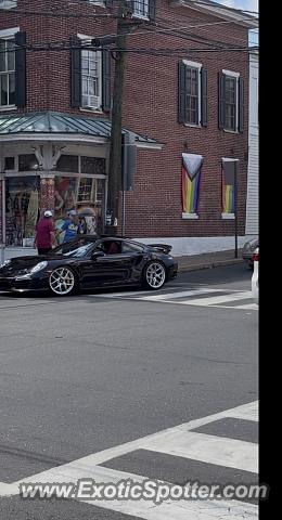Porsche 911 GT3 spotted in New Hope, Pennsylvania