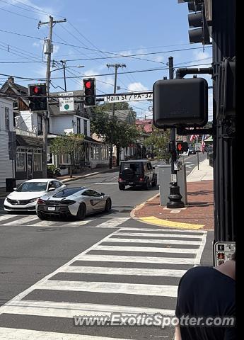 Mclaren 570S spotted in New Hope, Pennsylvania