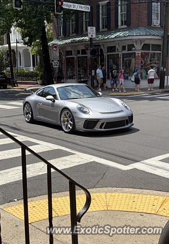 Porsche 911 GT3 spotted in New Hope, Pennsylvania