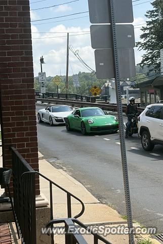 Porsche 911 spotted in New Hope, Pennsylvania