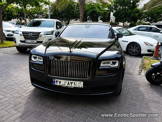 Rolls-Royce Ghost spotted in Kish Island, Iran