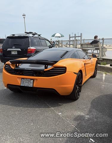 Mclaren MP4-12C spotted in Spring Lake, New Jersey