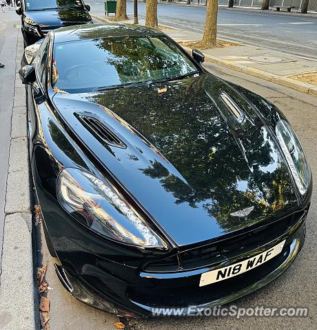 Aston Martin Vanquish spotted in Paris, France