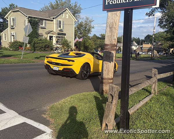 Ferrari SF90 Stradale spotted in New Hope, Pennsylvania