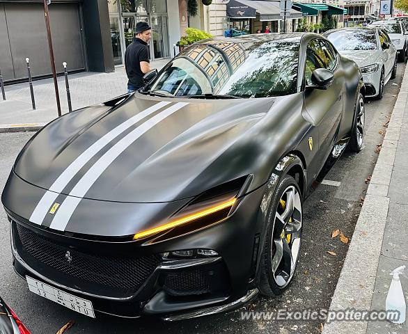 Ferrari F8 Tributo spotted in Paris, France