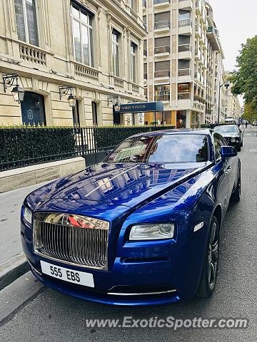 Rolls-Royce Phantom spotted in Paris, France