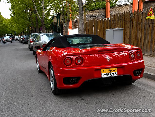 Ferrari 360 Modena spotted in Tehran, Iran